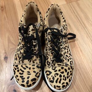 Coconuts by Matisse Animal Print Lace-Up Sneakers